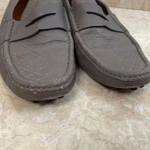 Gucci grey slip ons - with bag Gucci | Shoes | Gucci Grey Slip Ons With Bag | Poshmark main image 2